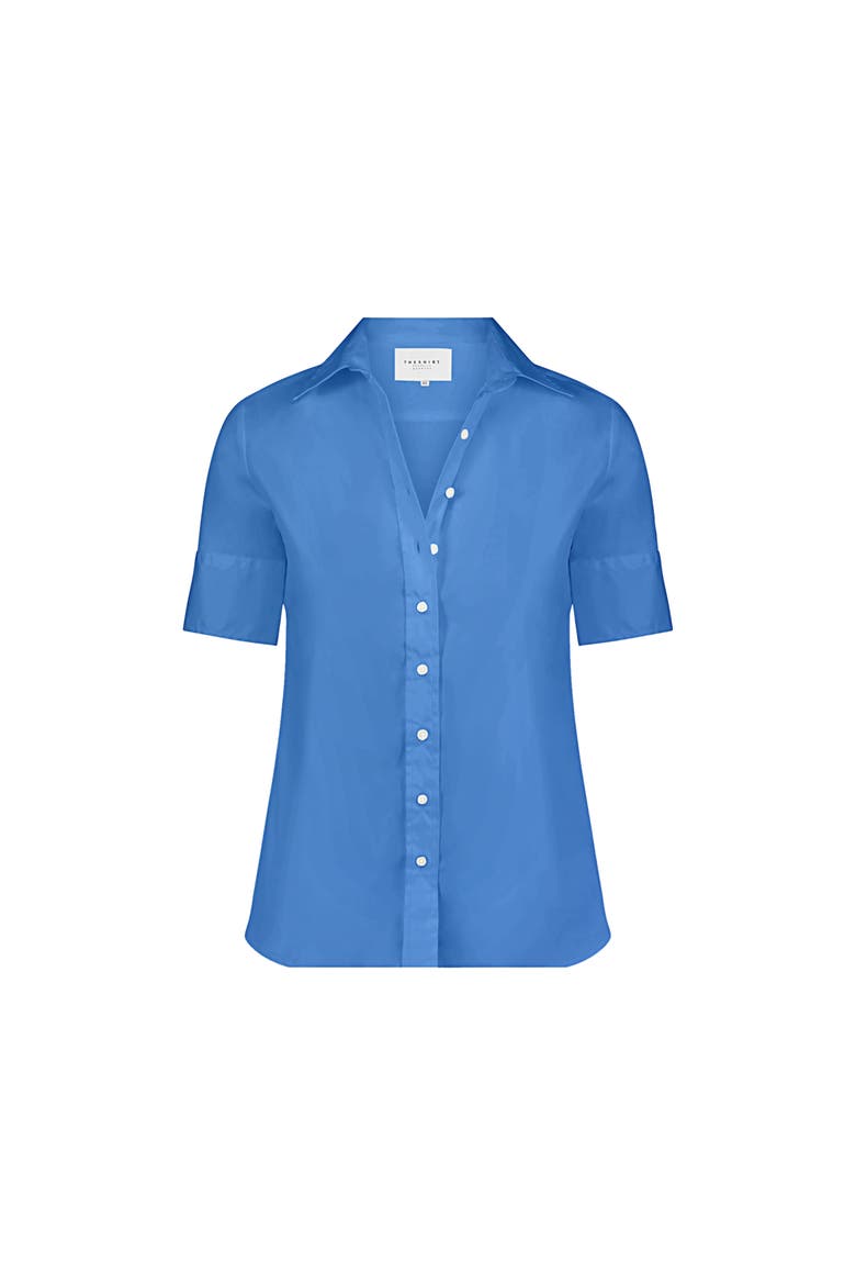The Short Sleeve Shirt, Alternate, color, French Blue
