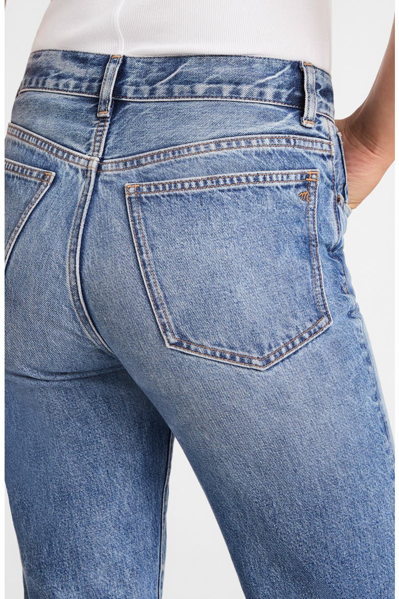 The Longline Straight Jeans, Alternate, color, ATLIN WASH