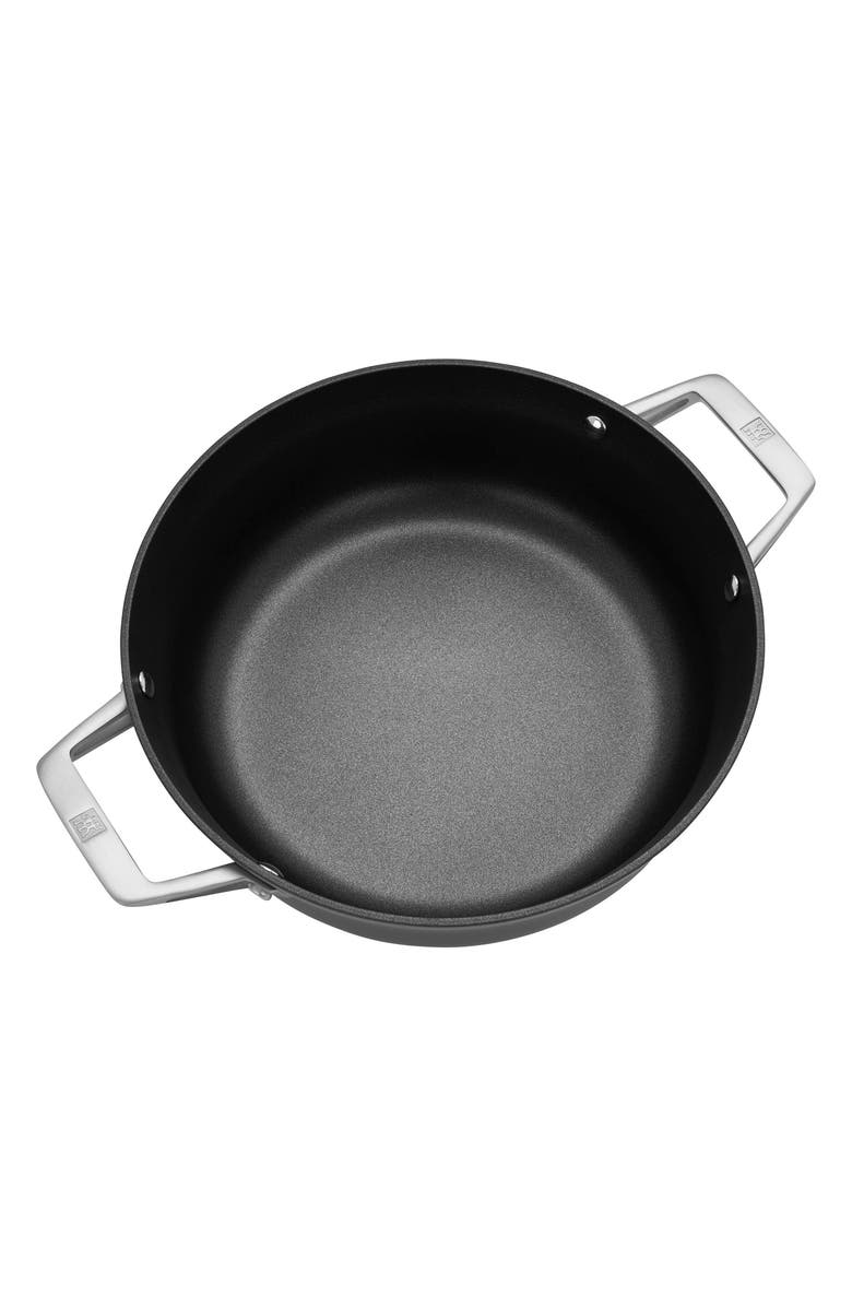 ZWILLING Motion Hard Anodized Nonstick 4-Quart Chef's Pan, Alternate, color, Matte Black