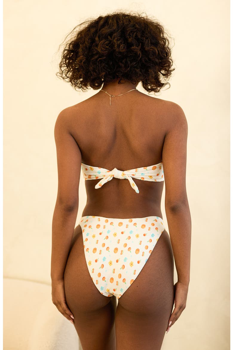 Haven Cheeky Swim Bottom, Alternate, color, Clementine