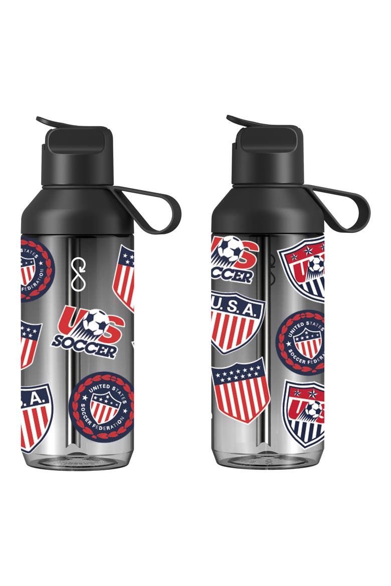 GO Clear 24-Ounce Water Bottle, Main, color, OBSIDIAN BLACK
