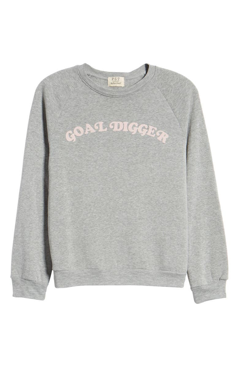 PST by Project Social T Goal Digger Sweatshirt, Alternate, color,