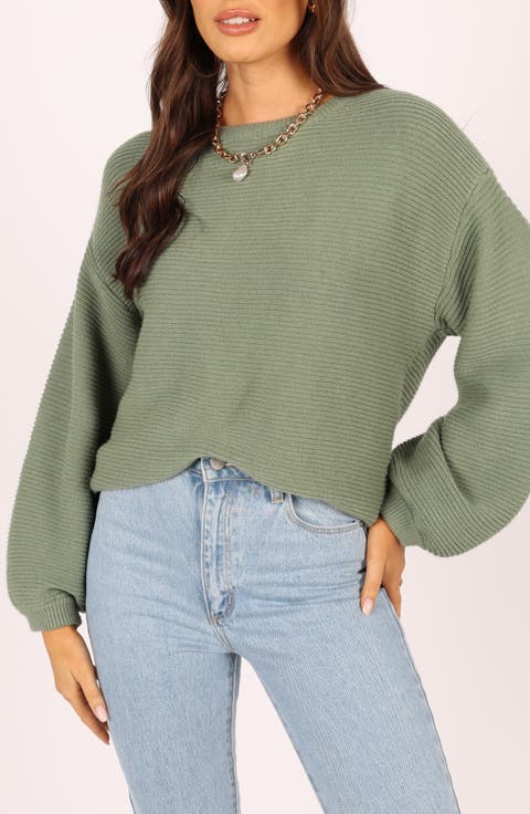 Lakelyn Textured Crewneck Sweater