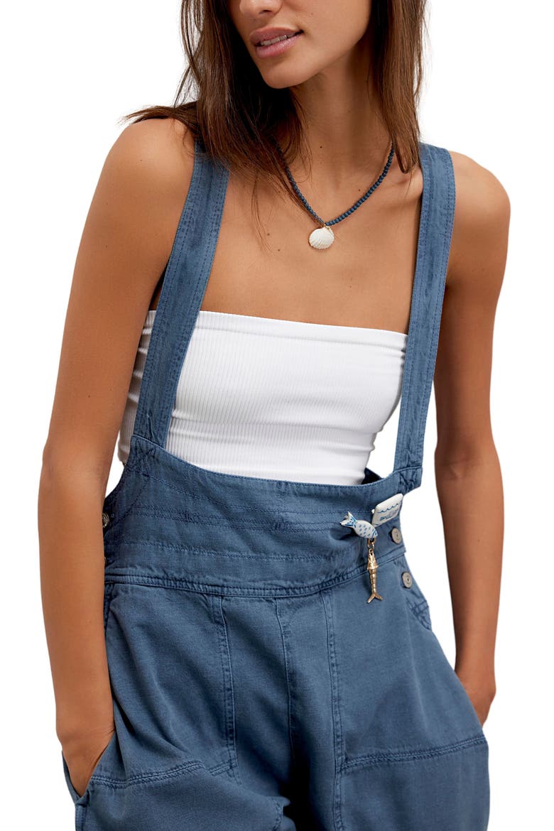 Felix Tapered Overalls, Alternate, color, FLINT STONE