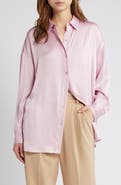 Favorite Daughter The Smooth Ex-Boyfriend Satin Shirt