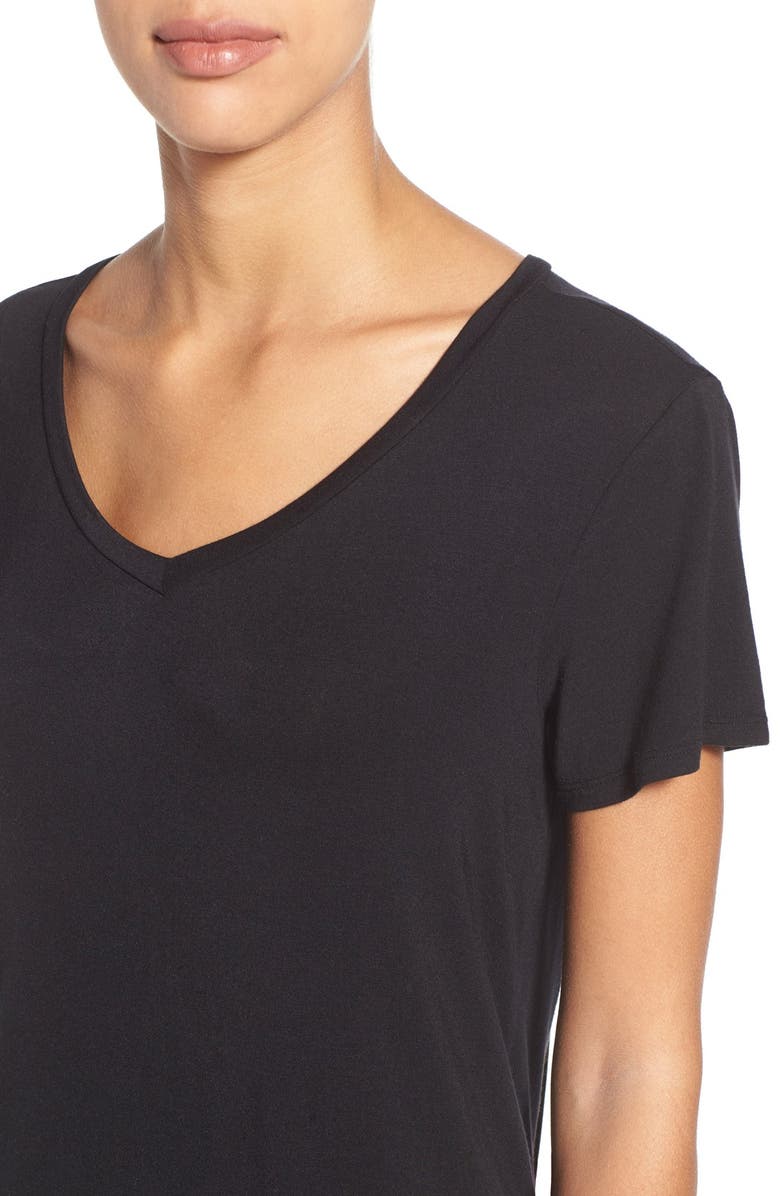 Halogen<sup>®</sup> Modal Jersey V-Neck Tee, Alternate, color,