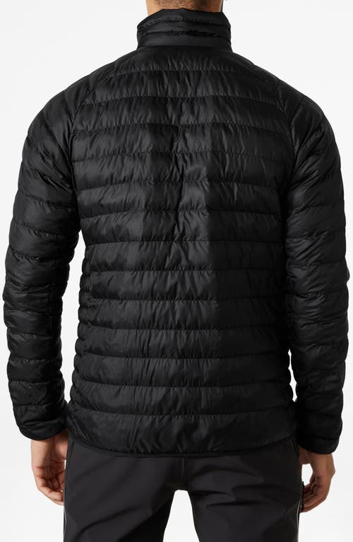 Helly Hansen Banff Water Repellent Insulated Puffer Jacket In Black