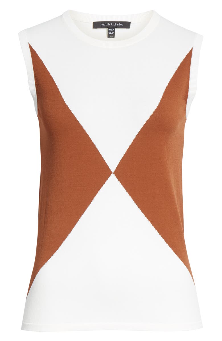 Judith & Charles Echo Sleeveless Sweater, Alternate, color, 