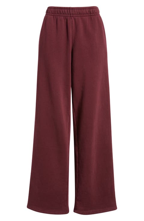 Wide Leg Sweatpants