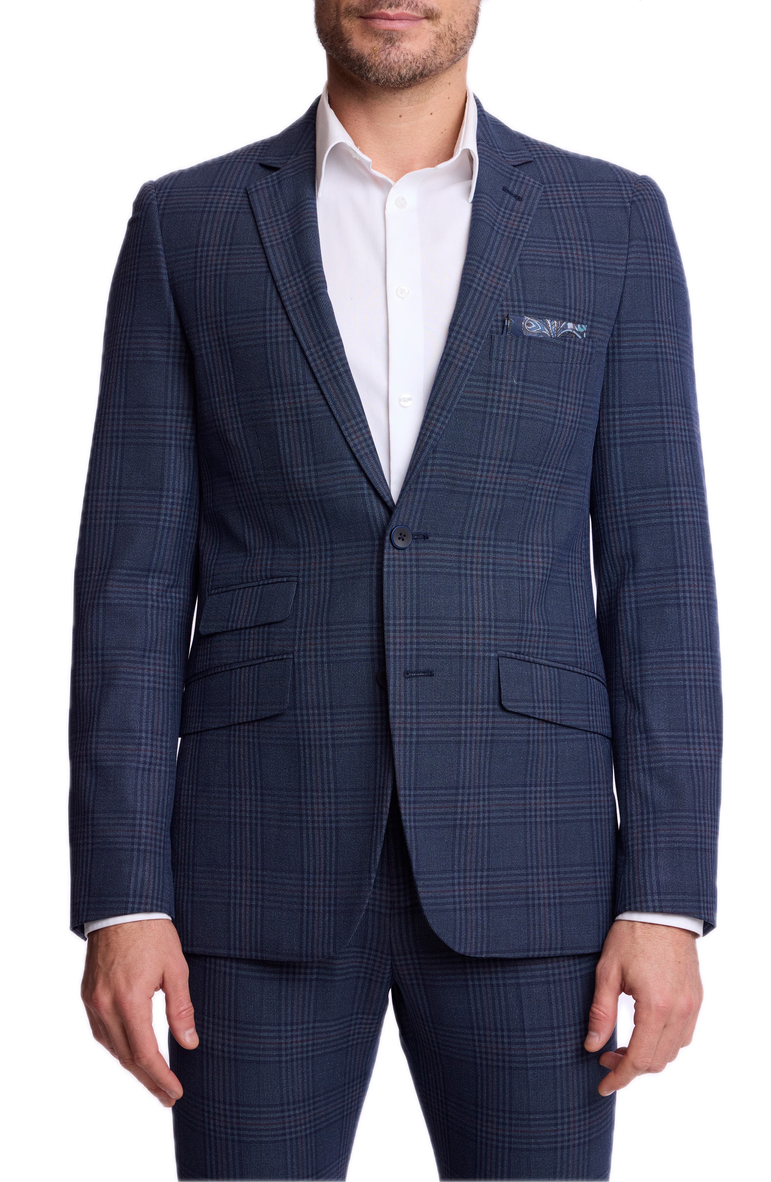 Dover Slim Notch Lapel Suit Jacket