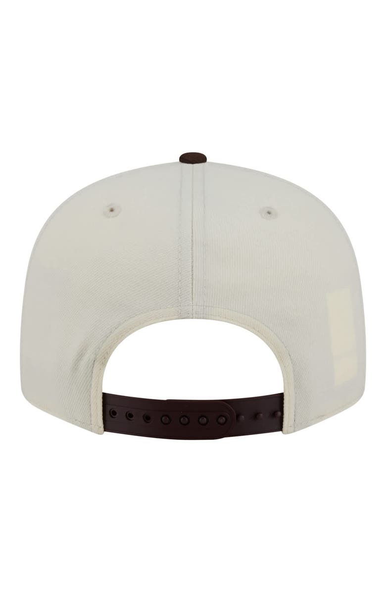 New Era Men's New Era Cream/Brown San Diego Padres Localized 9FIFTY Snapback Hat, Alternate, color, Cream