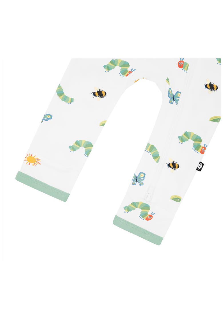 'The Very Hungry Caterpillar' Zip-Up Romper, Alternate, color, THE VERY HUNGRY CATERPILLAR