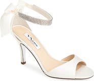 Nina 'Vinnie' Crystal Embellished Ankle Strap Sandal