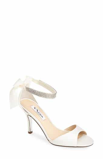 Nina 'Vinnie' Crystal Embellished Ankle Strap Sandal