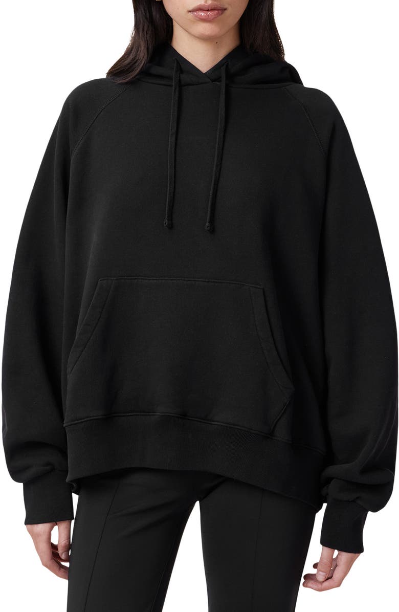 AllSaints Fuse Talon Oversize Hoodie, Alternate, color,