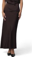 Joe's Ines Satin Maxi Skirt