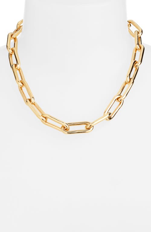 Soko Tumba Link Collar Necklace In Gold