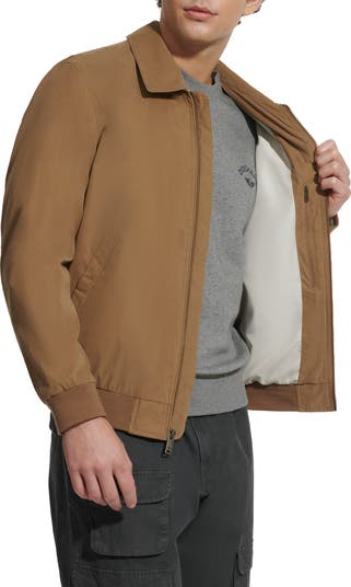 Micro Twill Golf Bomber Jacket