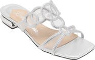 LADY COUTURE Fab Rhinestone Slide Flat