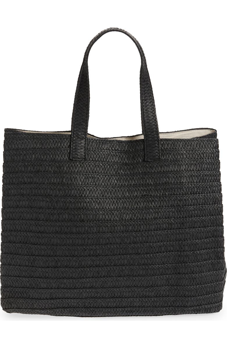 BTB Los Angeles I Heart Straw Tote, Alternate, color,