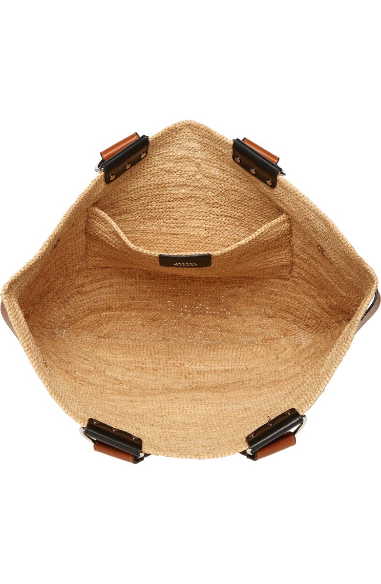 Isabel Marant Bahiba Raffia Tote, Alternate, color,