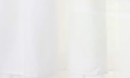 Dainty Home Carnival Pleated Set Of 2 Panel Curtains In White