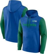 FANATICS Men's Fanatics Royal Seattle Seahawks Fleece Pullover Hoodie