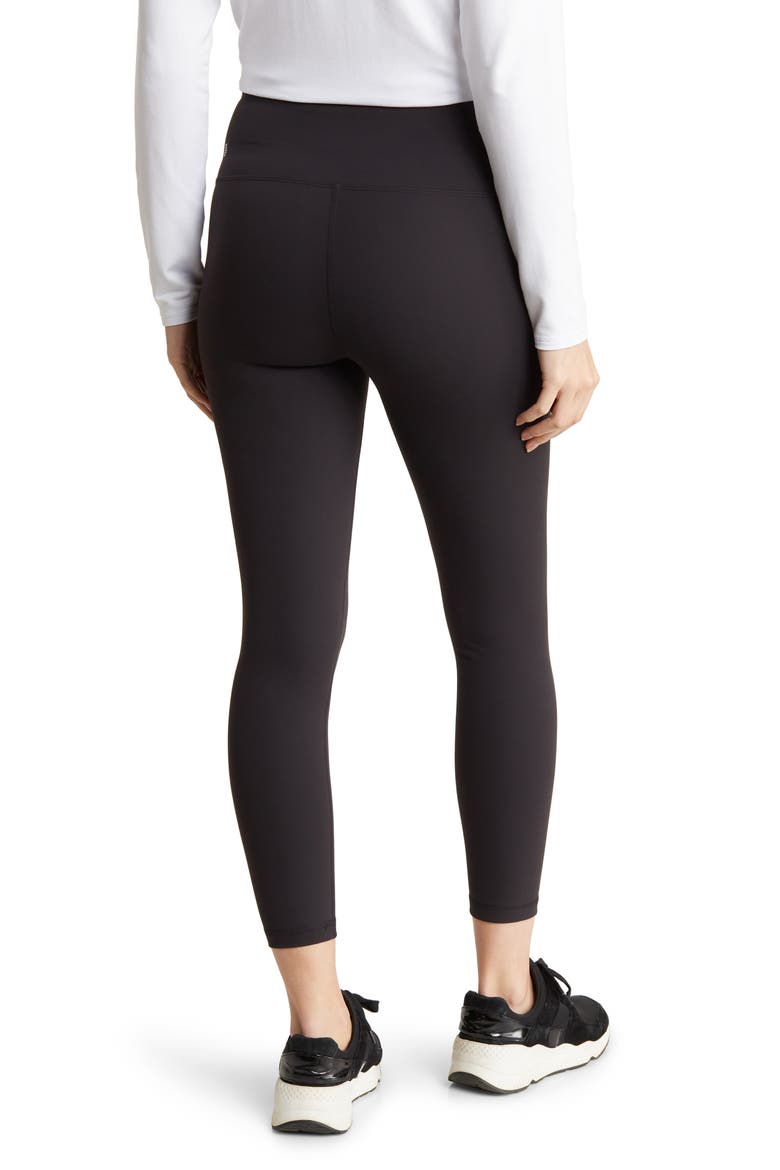 Perform High Waist 7/8 Leggings, Alternate, color, BLACK