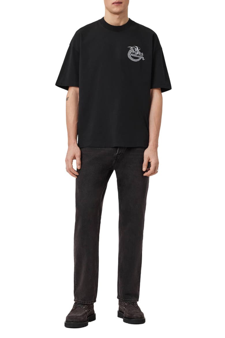 Terra Cotton Graphic T-Shirt, Alternate, color, JET BLACK