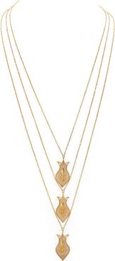 Dhwani Bansal AMPHORA LAYERED NECKLACE