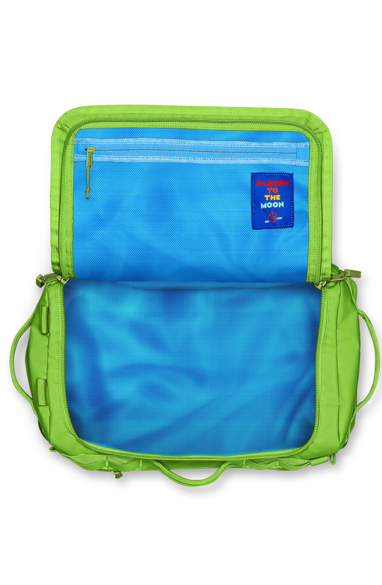 Baboon to the Moon Go-Bag Duffle Small 40L, Alternate, color, Lime Breeze