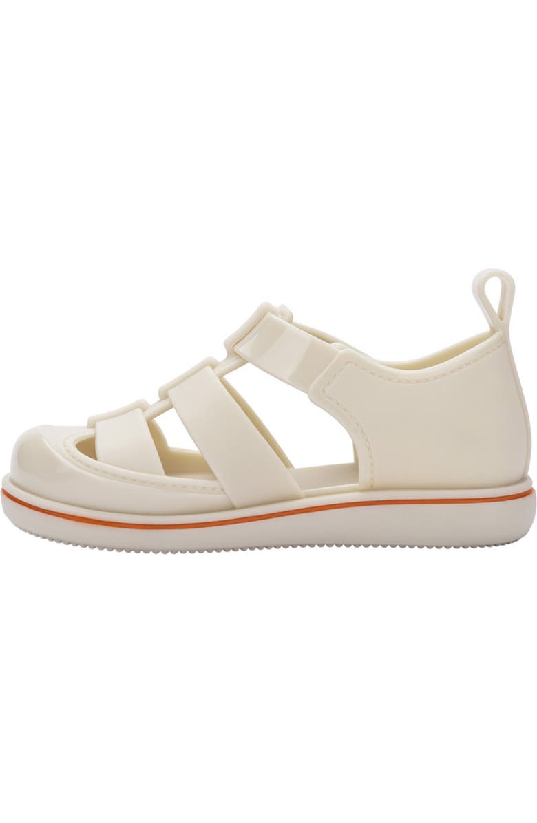Mini Melissa Kids' Smash Jelly Sandal, Alternate, color, Beige