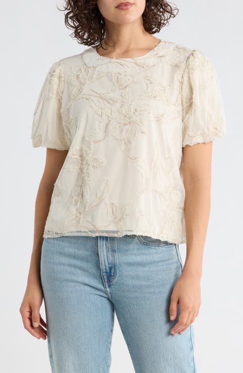 Floral Embroidered Top