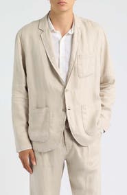ALEX CRANE Alta Linen Blazer