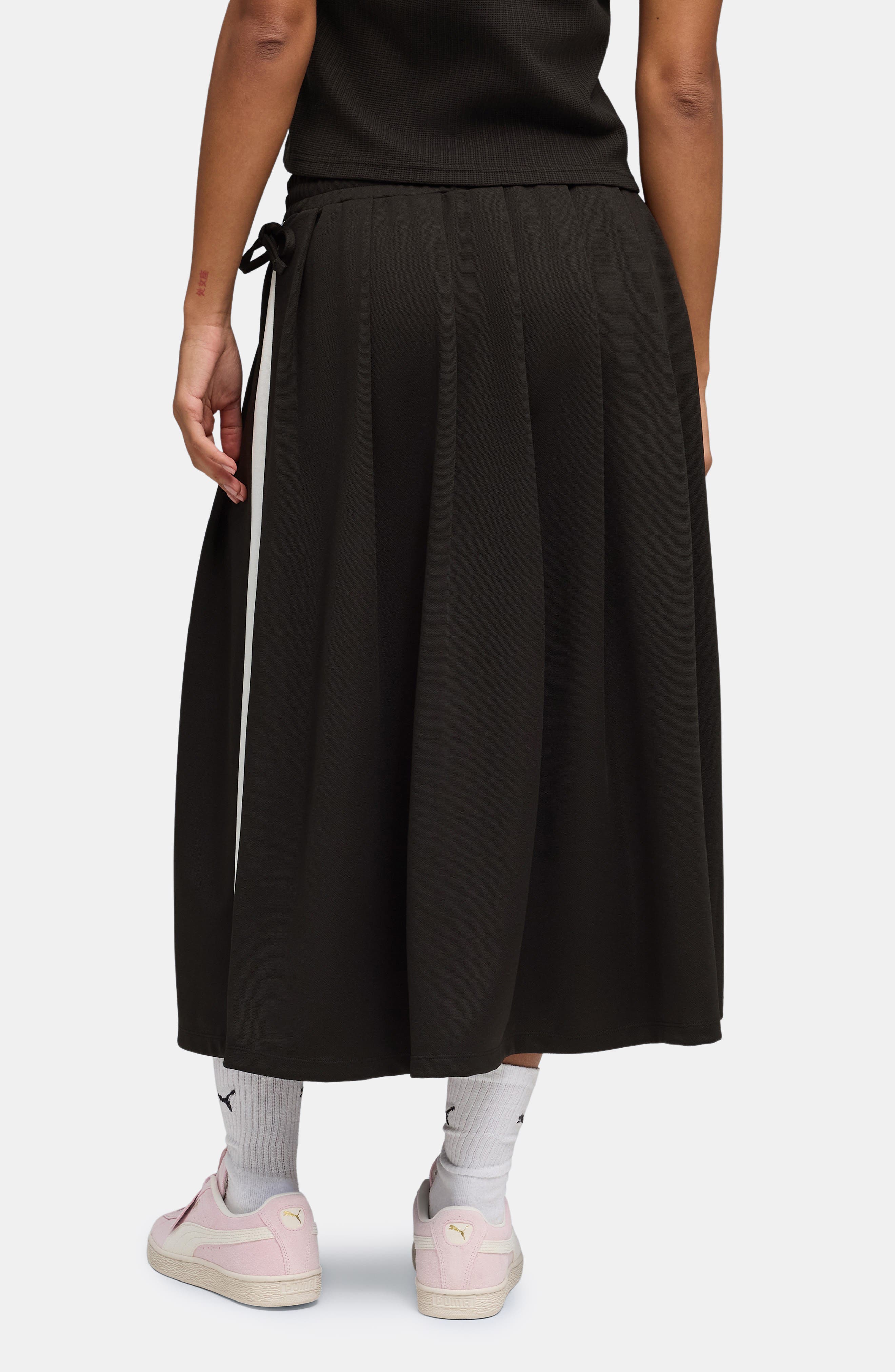 T7 Pleated Midi Skirt - image 2