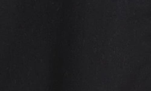 Shop Madewell Twist Front Seamed Cotton Top In True Black