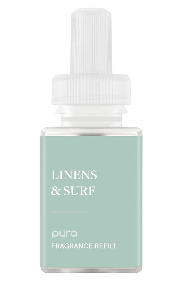PURA Linens & Surf Smart Fragrance Diffuser Refill, Main, color, Linens And Surf