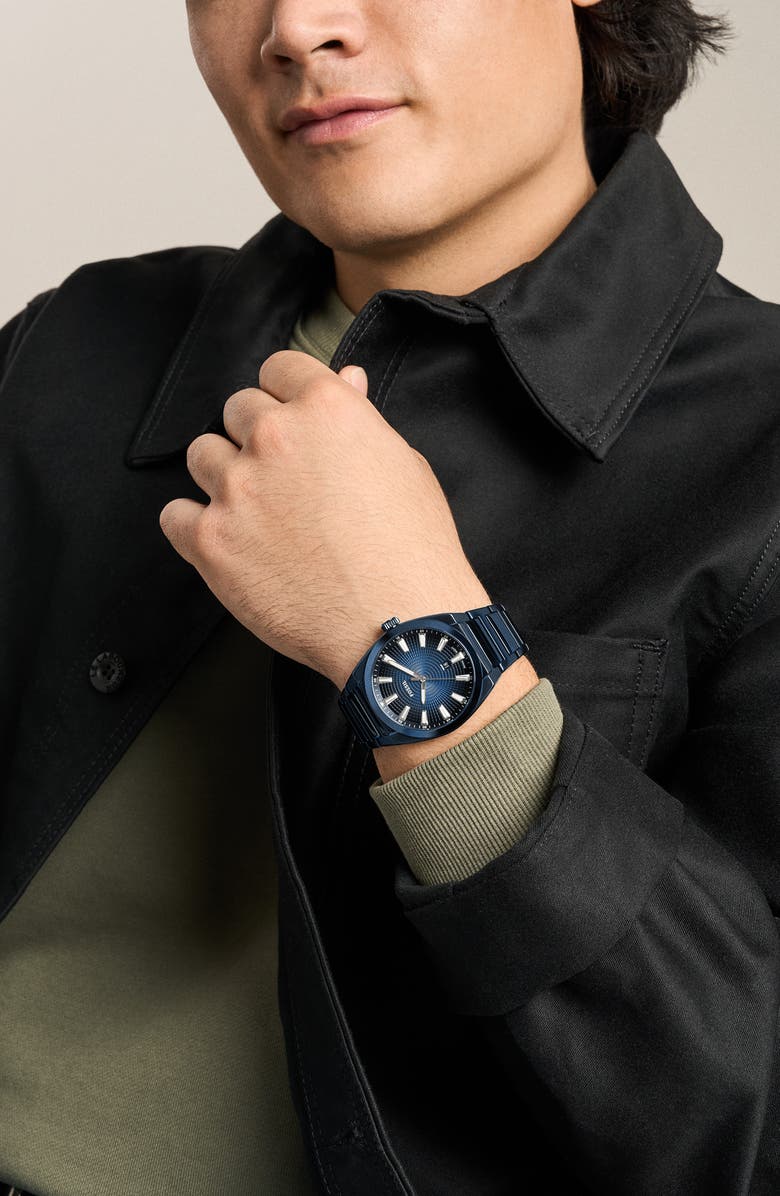 Fossil Everett Bracelet Watch, 42mm, Alternate, color, 