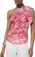 MANGO Corinne One-Shoulder Top