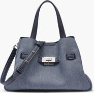DKNY Bryar Small Denim Satchel