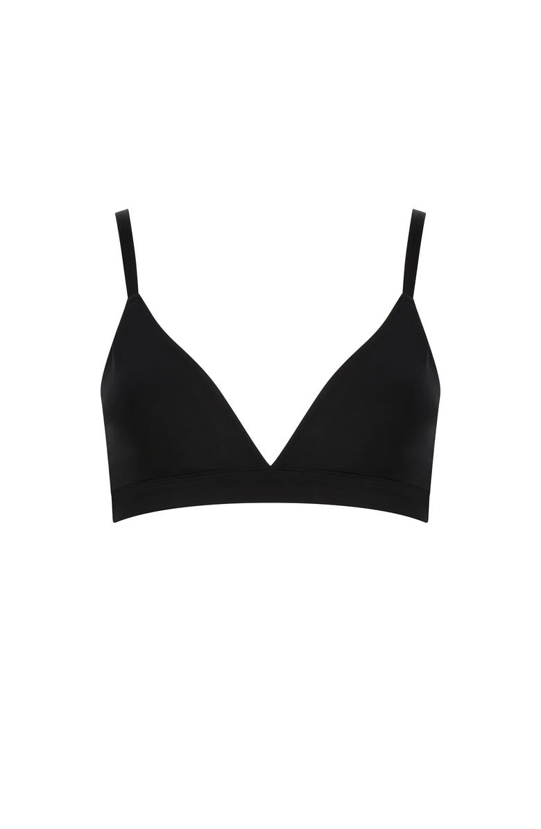 STYLEST DreamLift Push-Up Bikini Top, Alternate, color, Caviar