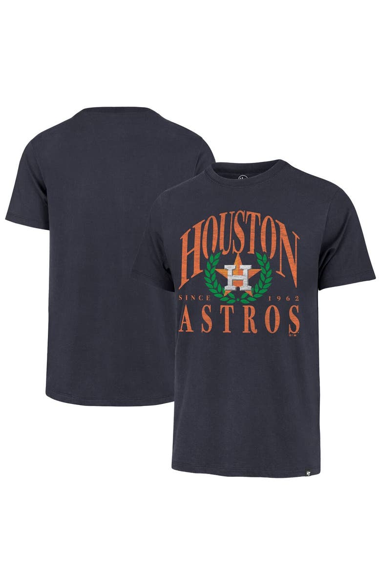 '47 Men's '47 Navy Houston Astros Pitchout Franklin T-Shirt, Main, color, Navy