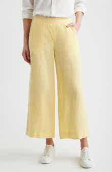 Maisie Wide Leg Linen Pants