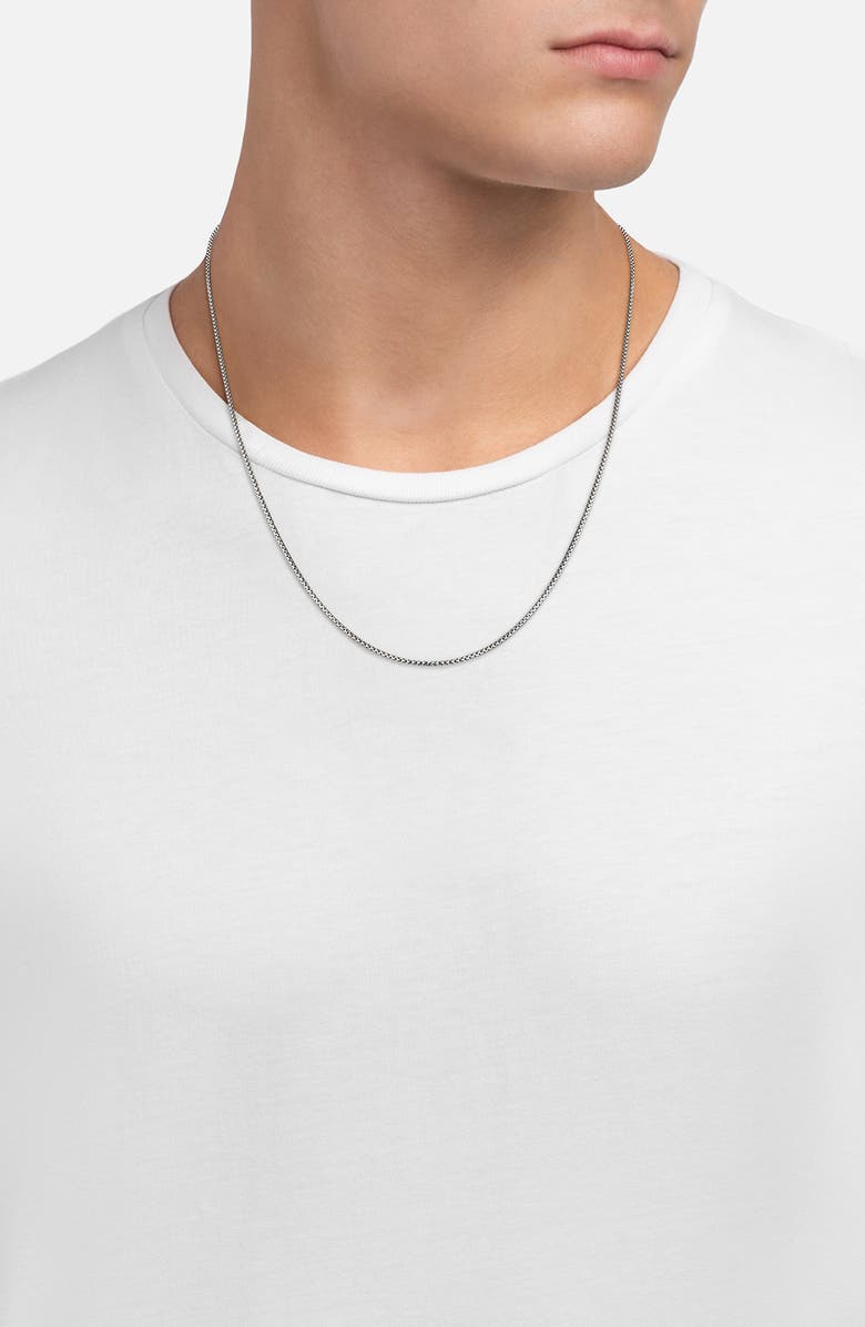 Miansai Venetian Chain Necklace, Alternate, color, Sterling Silver/ Polished