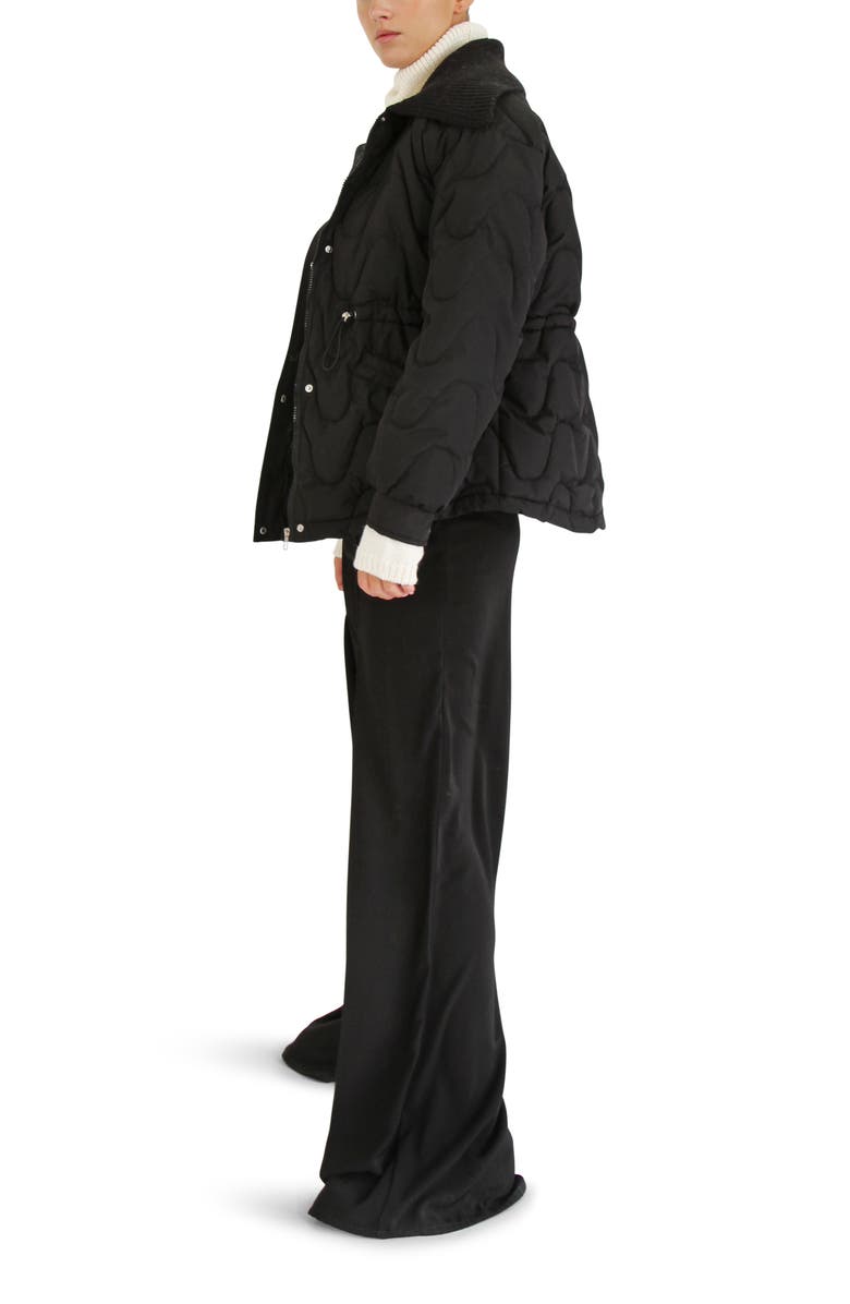 Belle & Bloom See You Again Quilted Jacket, Alternate, color, Black