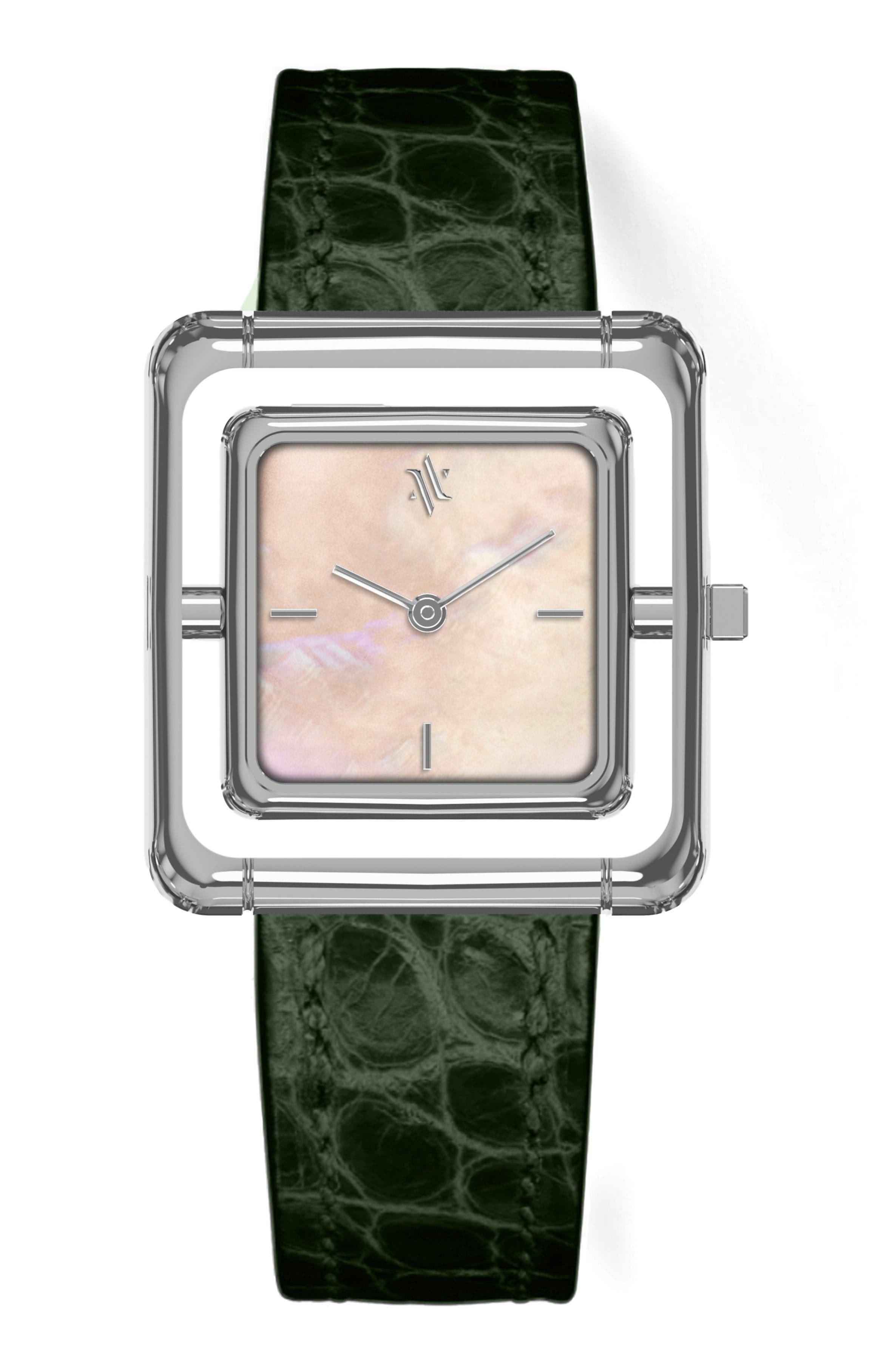 selected Pearl-Silver-Green