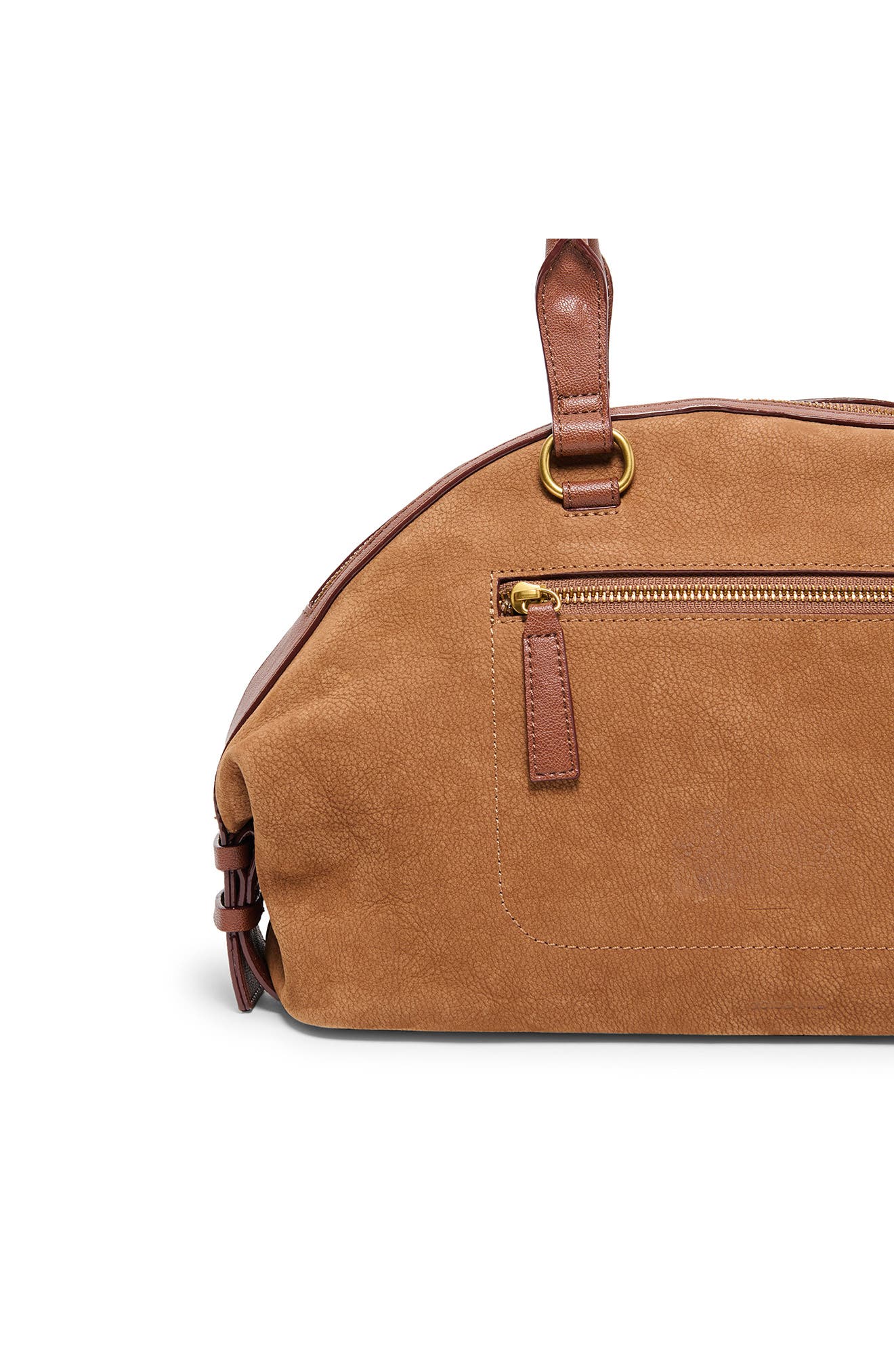 Dolce Vita Sion Leather Satchel, Alternate, color, Cognac