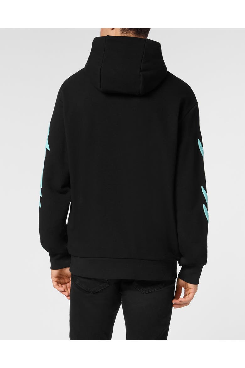 Hoodie Sweatshirt Ls Racing Club Men, Alternate, color, black