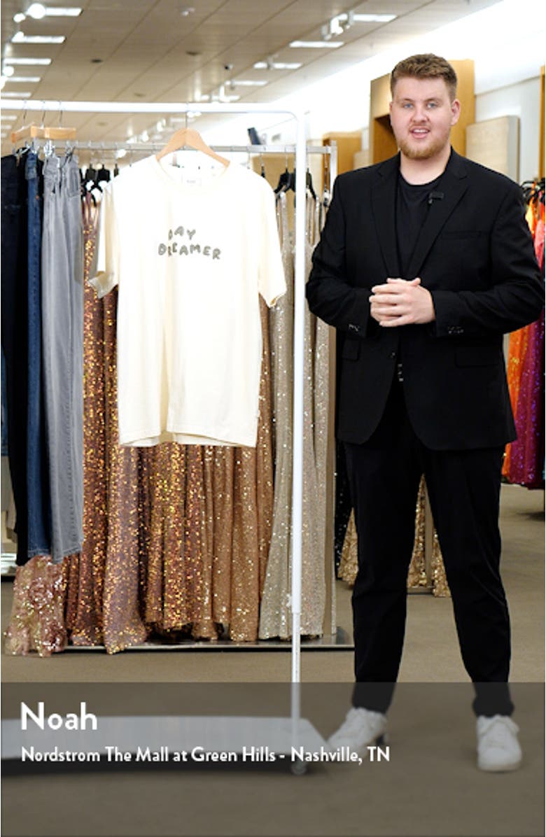 Dream Organic Cotton Graphic T-Shirt, sales video thumbnail