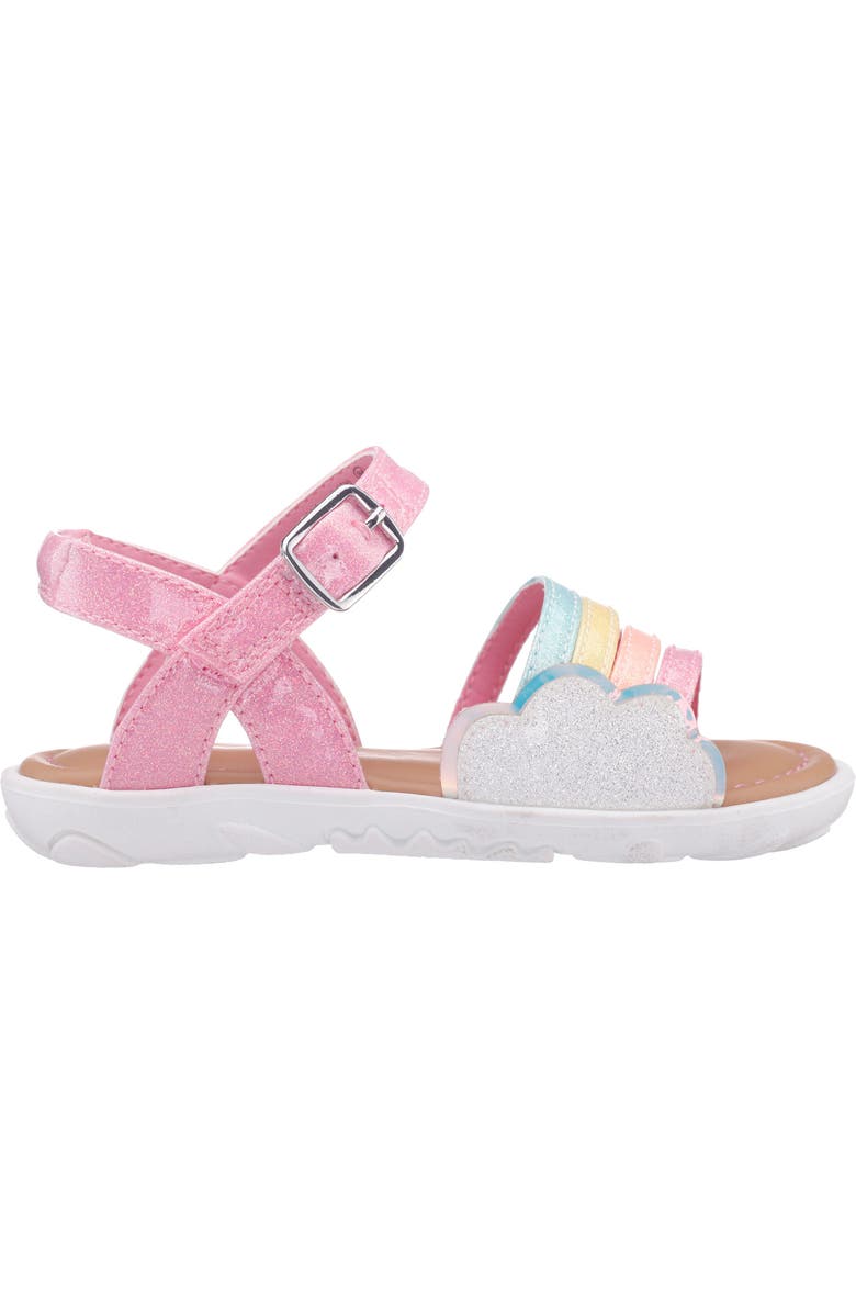 Nina Kids' Bravo Sandal, Alternate, color, Pink Coated Glitter